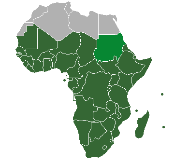 The sub-Saharan Africa region